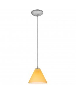 Access 28004-1C-BS-AMB Martini Cord Pendant 